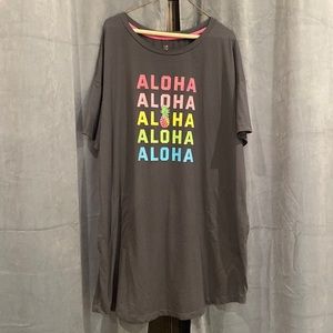 Super soft t shirt nightgown
